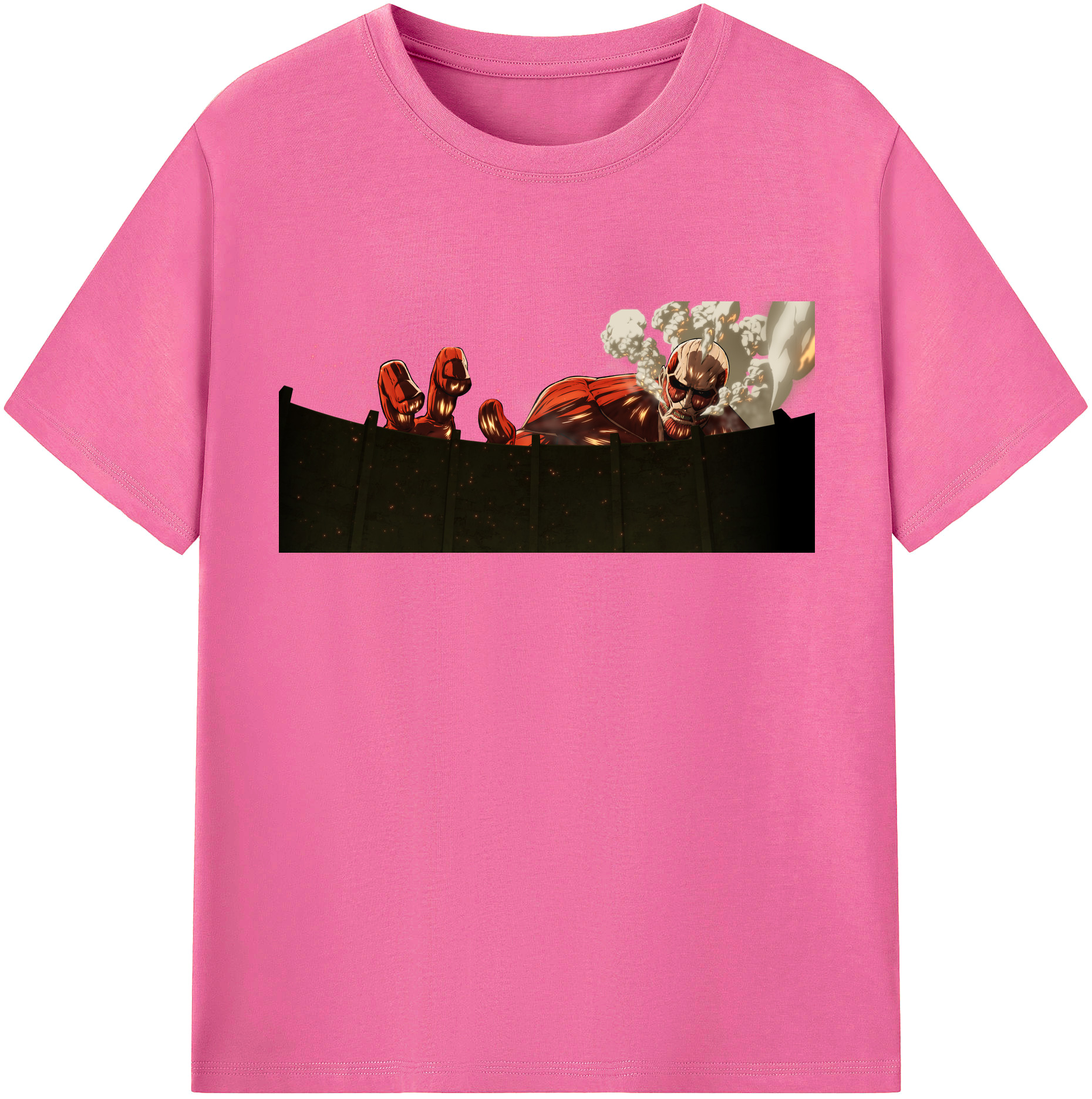 （画像用） 進撃の巨人 Attack on Titan レディースカジュアルプリントTシャツ（綿100％）